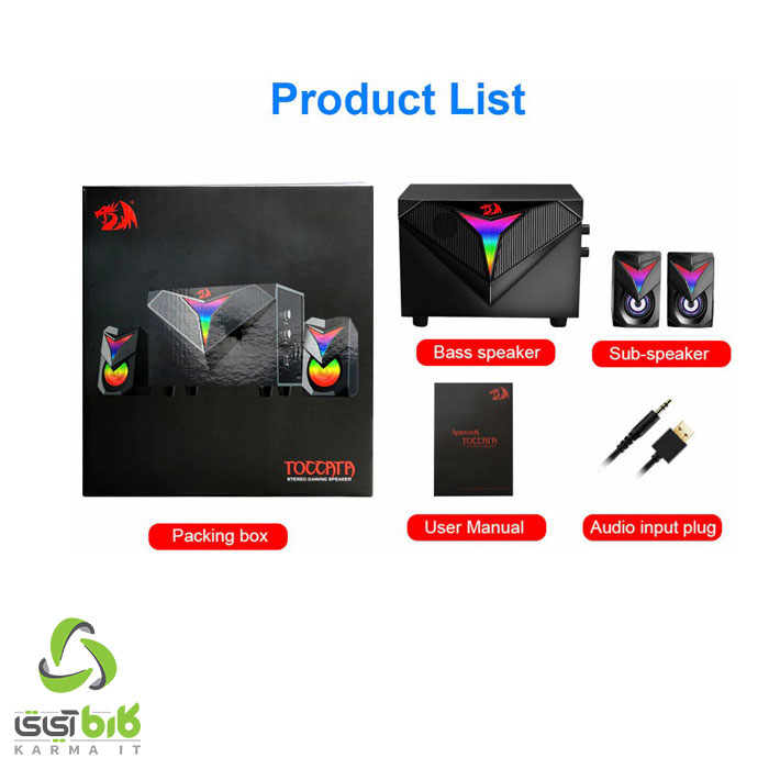 اسپیکر ردراگون مدل GS700 Toccata 3 اسپیکر ردراگون مدل GS700 Toccata