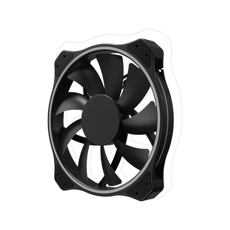 فن کیس گیم مکس GMX-20-ARGB بدون پک 2 فن کیس گیم مکس GMX 20 ARGB