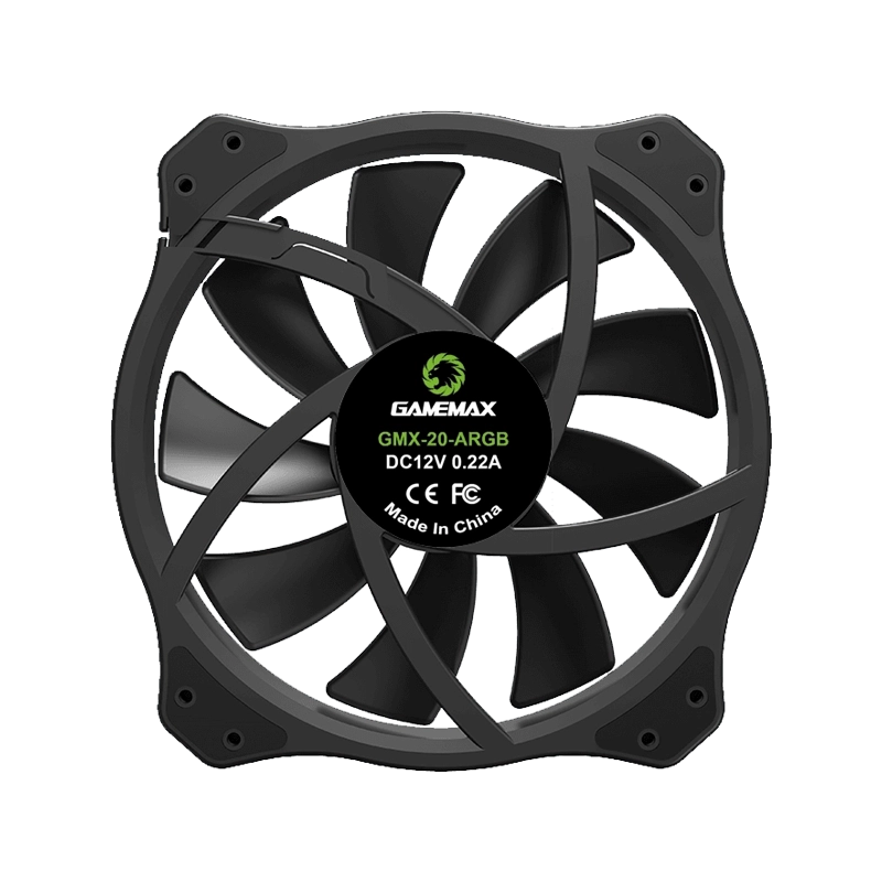 فن کیس گیم مکس GMX-20-ARGB بدون پک 3 فن کیس گیم مکس GMX 20 ARGB