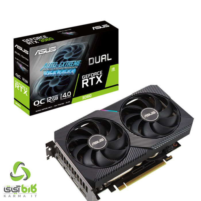 کارت گرافیک ایسوس مدل DUAL RTX3060 OC 12GB 4 DUAL _RTX3060_O12G