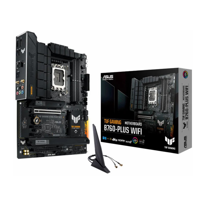 مادربرد ایسوس TUF GAMING B760-PLUS WIFI D5 2 مادربورد ایسوس مدل TUF GAMING B760-PLUS WIFI DDR5