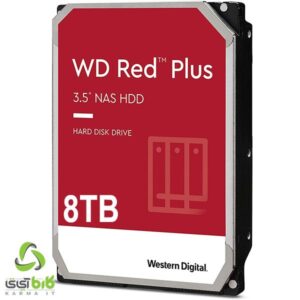 هارد اینترنال وسترن دیجیتال Red Plus 8TB مدل WD80EFAX