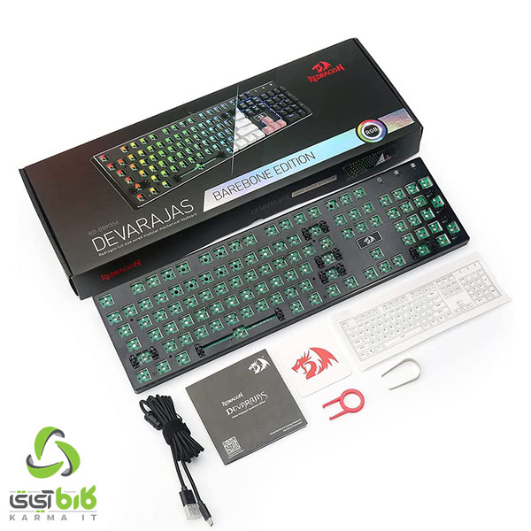 کیت صفحه کلید مکانیکال 100 درصد ردراگون BBK556 3 کیت صفحه کلید مکانیکال 100 درصد ردراگون BBK556