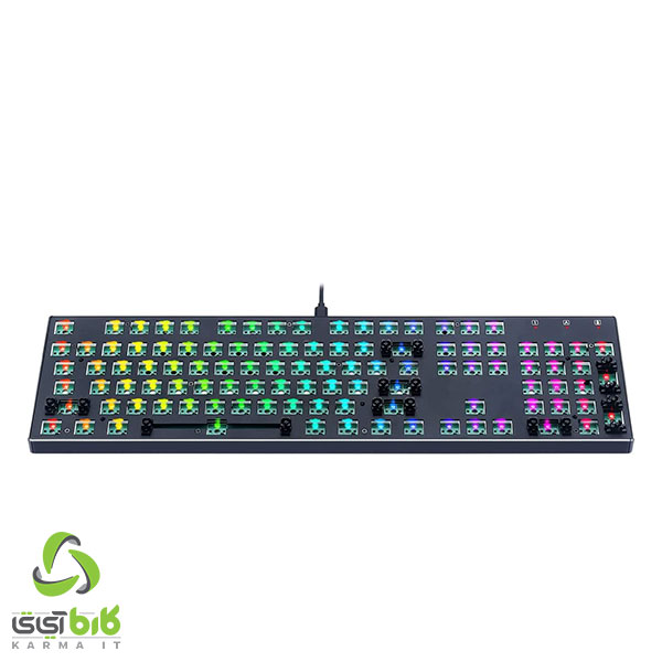 کیت صفحه کلید مکانیکال 100 درصد ردراگون BBK556 4 کیت صفحه کلید مکانیکال 100 درصد ردراگون BBK556