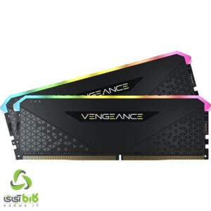 رم کورسیر VENGEANCE RGB RS DDR4 64GB (2x32GB) CL16 3200Mhz