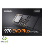 اس اس دی سامسونگ مدل EVO PLUS 970 M.2 500GB 5 اس اس دی سامسونگ EVO PLUS 970 500GB M.2
