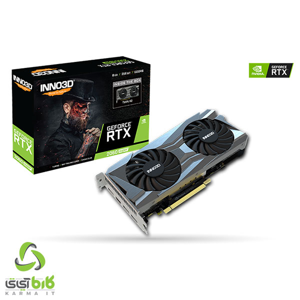کارت گرافیک اینو تری دی RTX2060 SUPER TWIN X2 8GB 4 کارت گرافیک اینو تری دی RTX 2060 SUPER TWIN X2 8GB