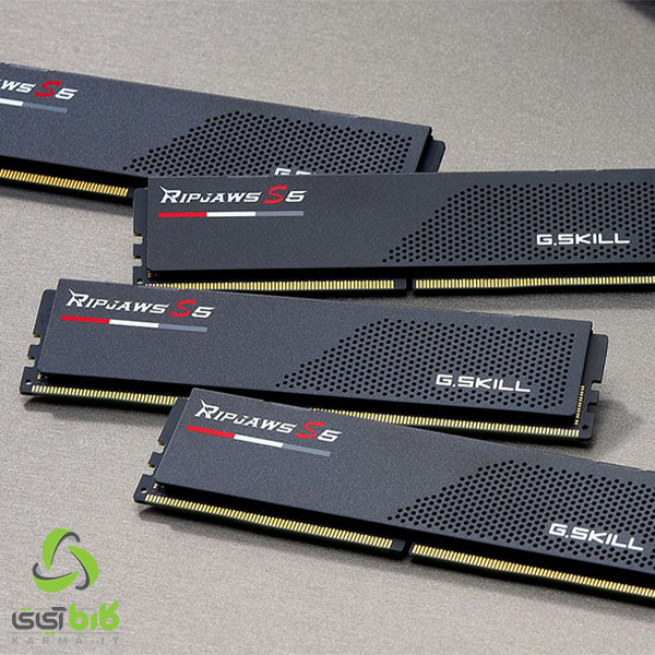 رم جی اسکیل مدل Ripjaws S5 DDR5(2x32GB) 5200Mhz CL36 64GB 4 رم جی اسکیل Ripjaws S5 DDR5 64GB(2x32GB) 5200Mhz CL36