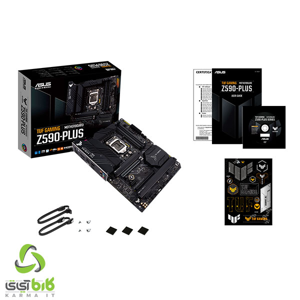 مادربرد ایسوس TUF Z590 PLUS GAMING D4 6 مادربرد ایسوس TUF Z590-PLUS GAMING