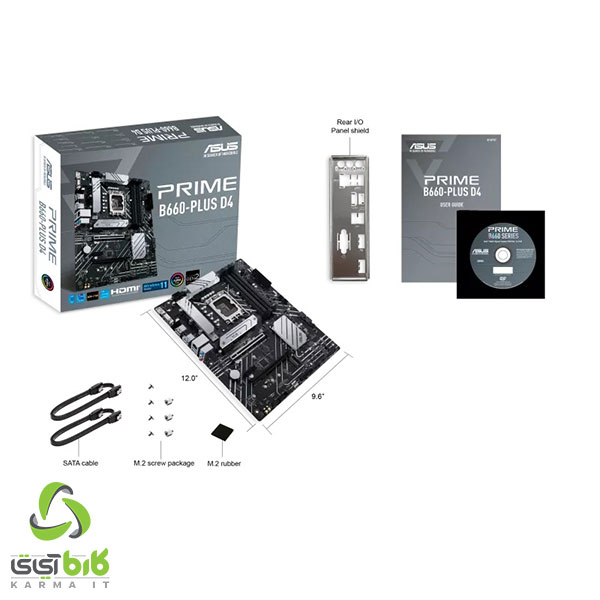 مادربرد ایسوس PRIME B660-PLUS D4 6 مادربرد ایسوس PRIME B660-PLUS D4