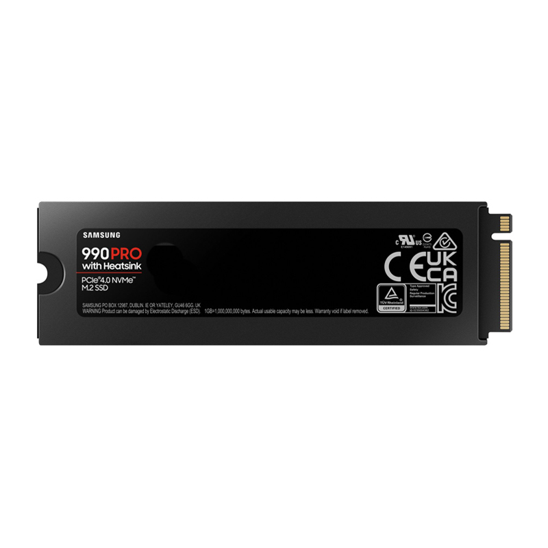 اس اس دی سامسونگ مدل 990 PRO Heatsink 1TB 2 اس اس دی سامسونگ مدل SAMSUNG 990 PRO Heatsink ظرفیت 1 ترابایت
