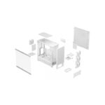 کیس Fractal Design مدل Pop XL Air RGB - White TG Clear