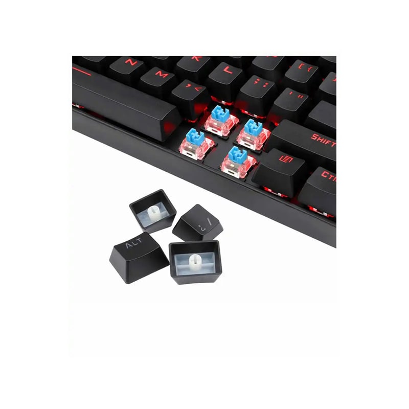کیبورد ردراگون Kumara K552 RGB سوئیچ آبی 4 کیبورد ردراگون Kumara K552 RGB