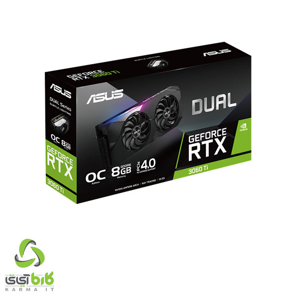 کارت گرافیک ایسوس Dual RTX3060TI O 8GB V2 12 کارت گرافیک ایسوس Dual RTX3060TI-O8G--V2
