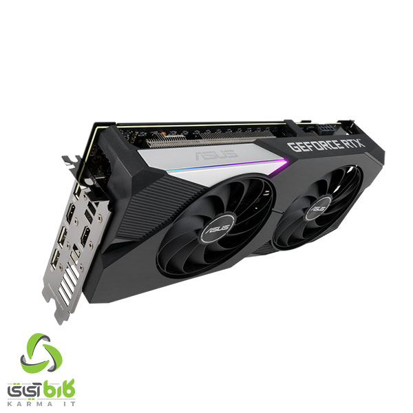 کارت گرافیک ایسوس Dual RTX3060TI O 8GB V2 5 کارت گرافیک ایسوس Dual RTX3060TI-O8G--V2