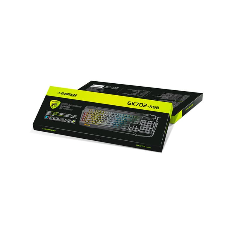 کیبورد گرین GK-702RGB 4 کیبورد گرین GK-702RGB