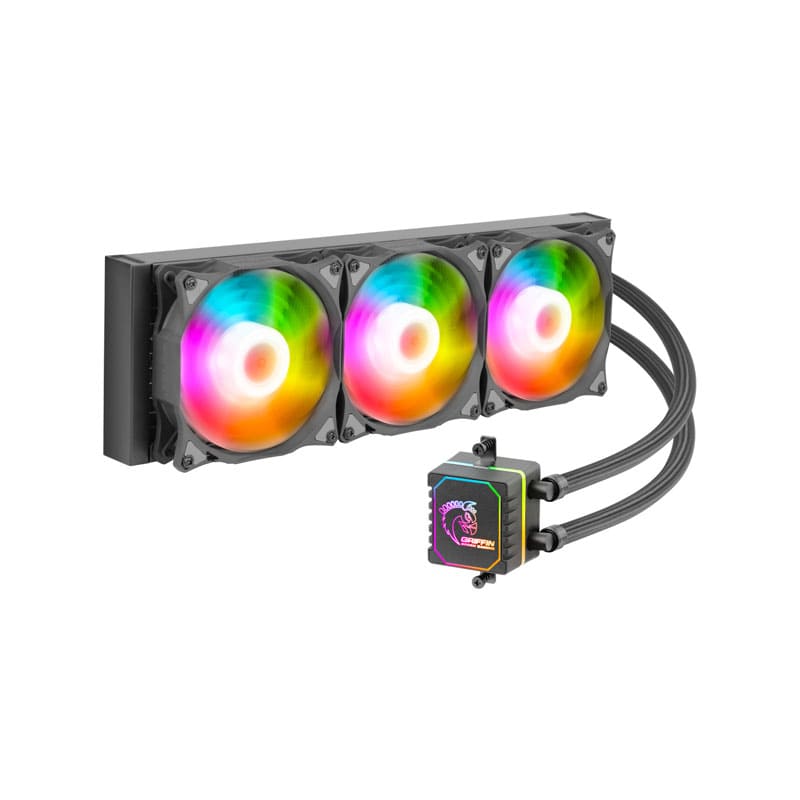 خنک کننده پردازنده گرین مدل GLACIER 360 A-RGB 1 خنک کننده پردازنده گرین مدل GLACIER 360 ARGB