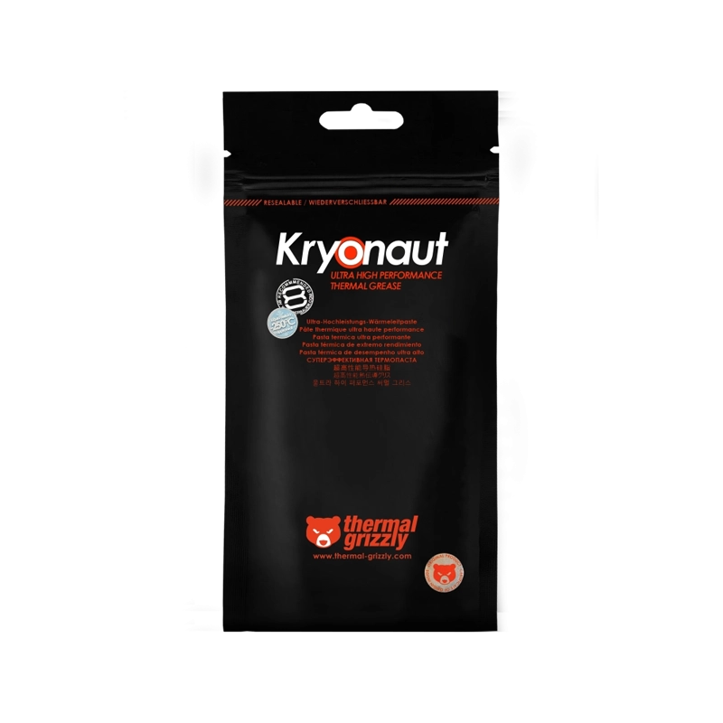 خمیر سیلیکون ترمال گریزلی مدل Kryonaut 1.0g 7 Kryonaut 1.0g