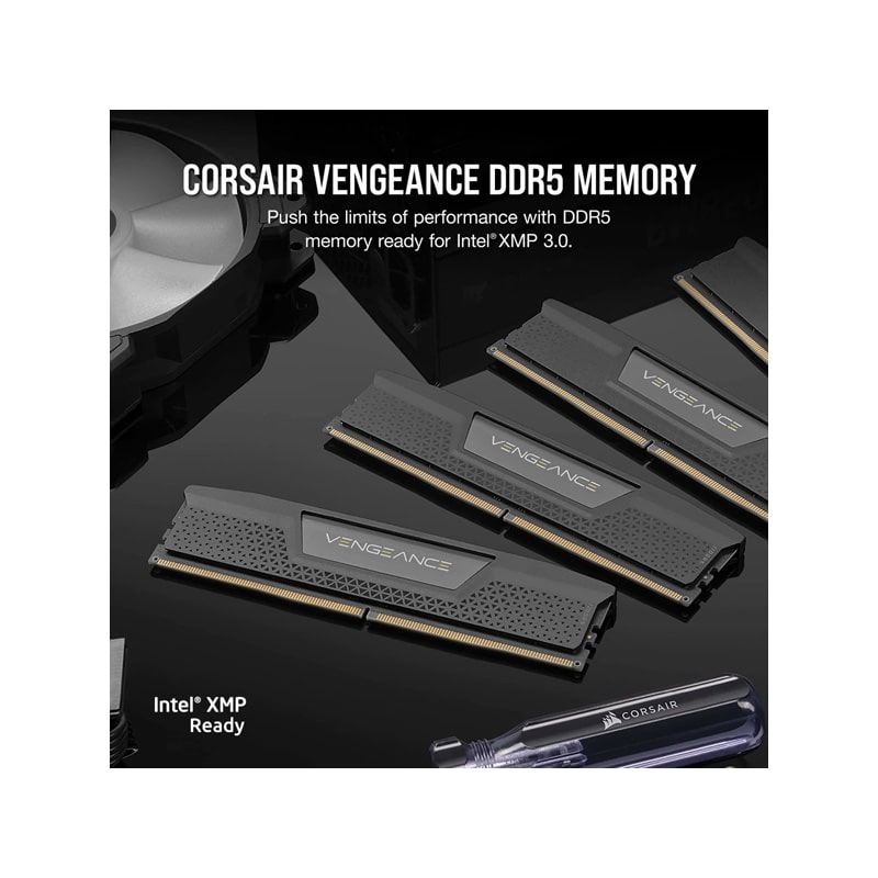 رم کورسیر مدل VENGEANCE 16GB (1x16GB) 5200MHz DDR5 CL40 6 رم کورسیر مدل VENGEANCE 16GB (1x16GB) 5200MHz DDR5 CL40
