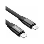 کابل تبدیل USB به لایتنینگ باسئوس مدل CALMBJ-B01 طول 23سانتی متر