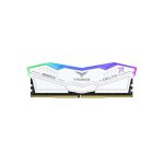 رم تیم گروپ DDR5 DELTA RGB 6400 32GB(16*2 GB) CL40 WHITE