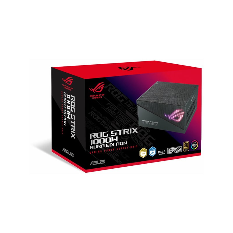 پاور ایسوس ROG STRIX 1000W Gold Aura Edition 8 پاور ایسوس ROG STRIX 1000W Gold Aura Edition