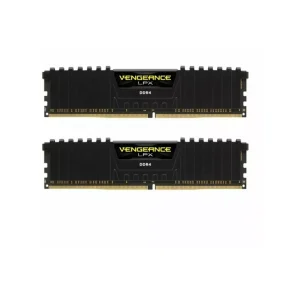 رم کورسیر مدل VENGEANCE RGB Black 64GB (2x32GB) DDR4 3200MHz CL16