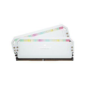 رم کورسیر DOMINATOR PLATINUM RGB 32GB (2x16GB) 5200MHz DDR5 CL40 WHITE