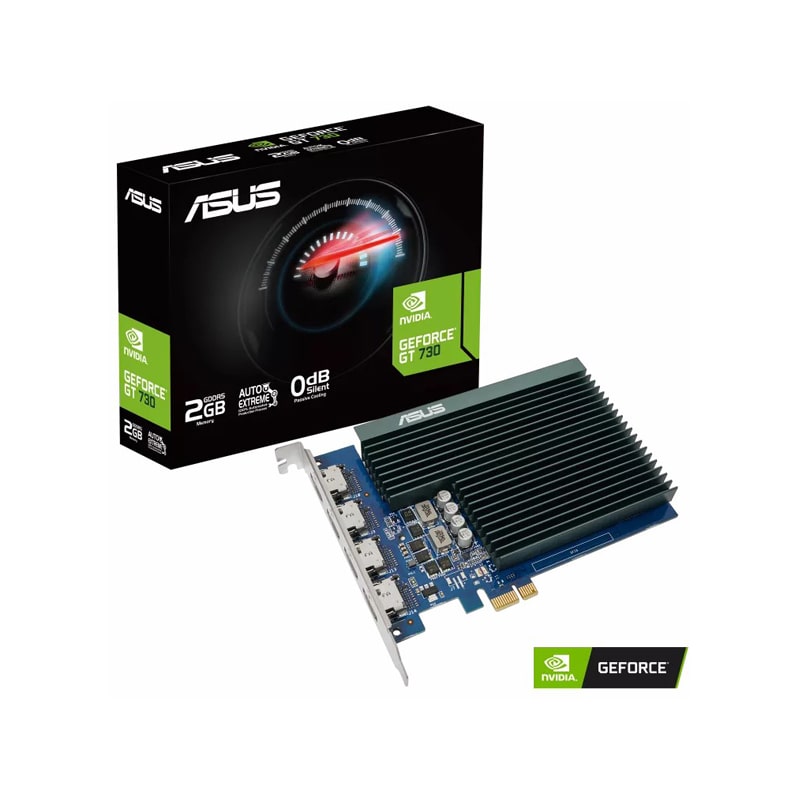 کارت گرافیک ایسوس GeForce GT730 2GB D5 4HDMI 4 کارت گرافیک ایسوس GeForce GT 730 2GB
