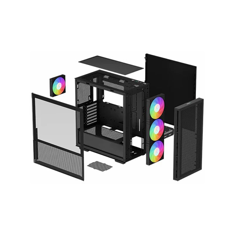 کیس دیپ کول CH560 BK 4 کیس دیپ کول CH560