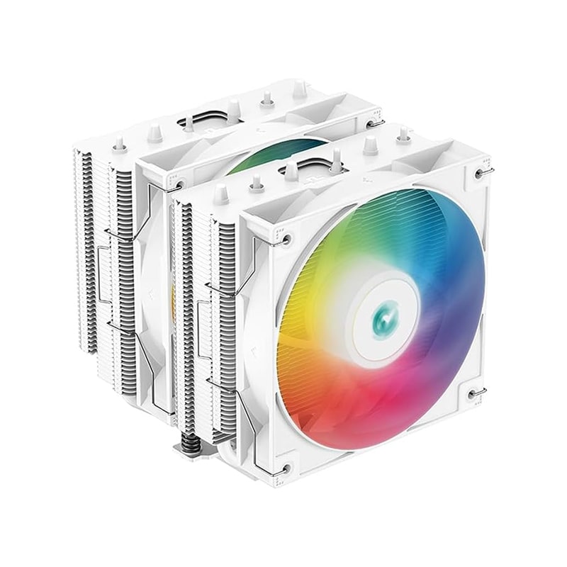 خنک کننده بادی پردازنده دیپ کول AG620 WH ARGB 2 خنک کننده بادی پردازنده دیپ کول AG620 WH ARGB
