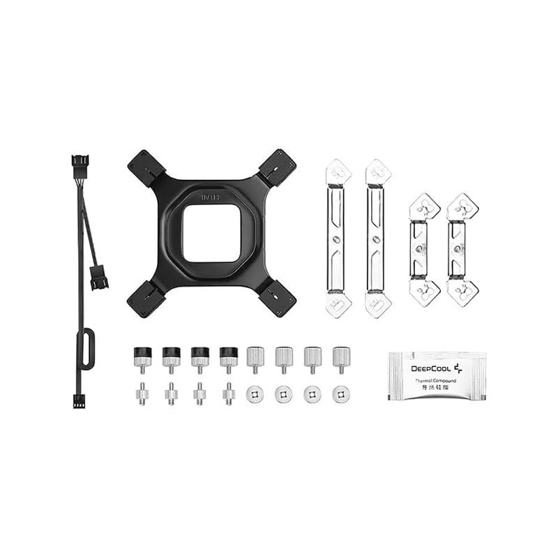 خنک کننده بادی پردازنده دیپ کول AG620 WH ARGB 5 خنک کننده بادی پردازنده دیپ کول AG620 WH ARGB