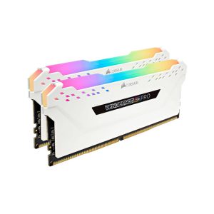رم کورسیر VENGEANCE RGB PRO 16GB (2x8GB) 3200MHz DDR4 CL16 White