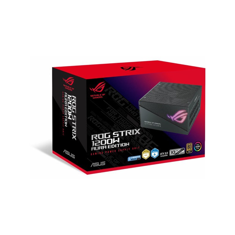 پاور ایسوس ROG STRIX 1200W Gold Aura Edition 9 پاور ایسوس ROG STRIX 1200W Gold Aura Edition