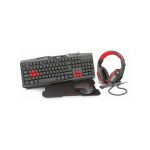 باندل گیمینگ هدست و کیبورد و موس و موس پد تراست Ziva