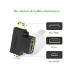 مبدل Micro HDMI به Mini HDMI HDMI یوگرین مدل HD129-20144