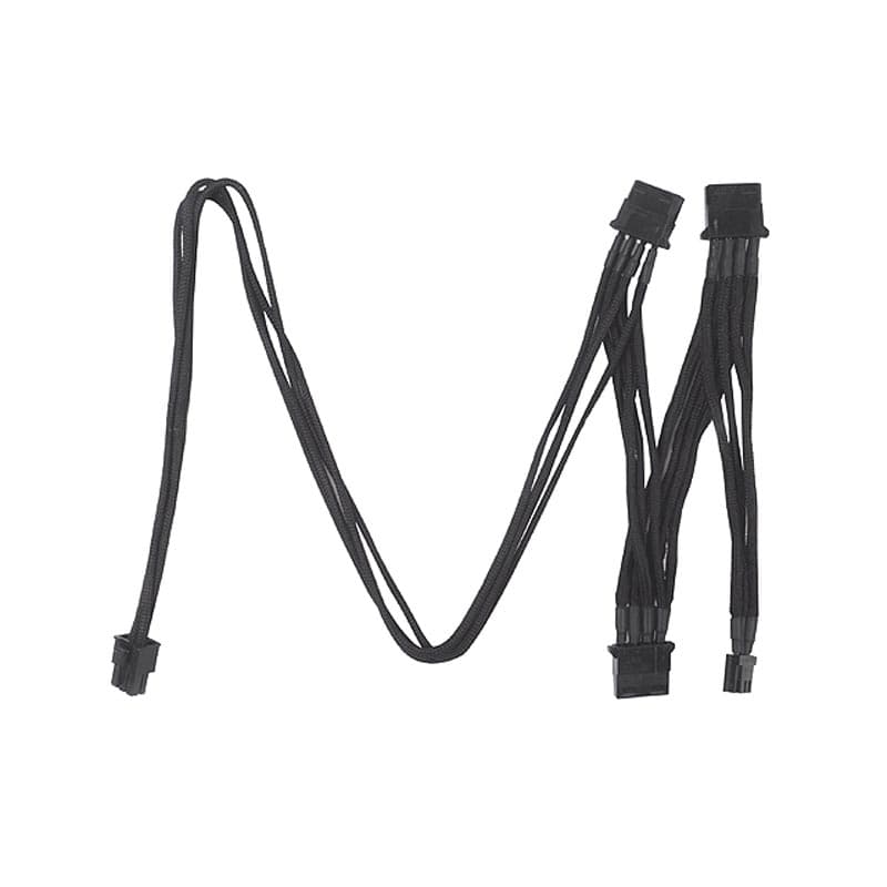 کابل برق هارددیسک و درایو نوری اسلیو سیلوراستون PP06B-3PER10F (4 پین) 2 کابل اسلیو سیلوراستون PP06B-3PER10F