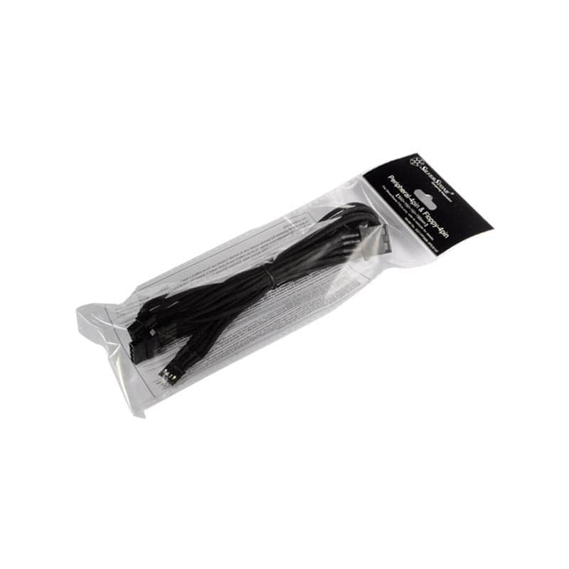 کابل برق هارددیسک و درایو نوری اسلیو سیلوراستون PP06B-3PER10F (4 پین) 6 کابل اسلیو سیلوراستون PP06B-3PER10F