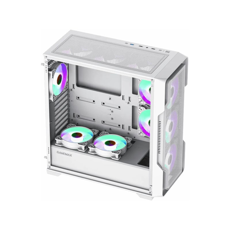 کیس گیمینگ گیم مکس Siege White 3 کیس گیمینگ گیم مکس Siege White