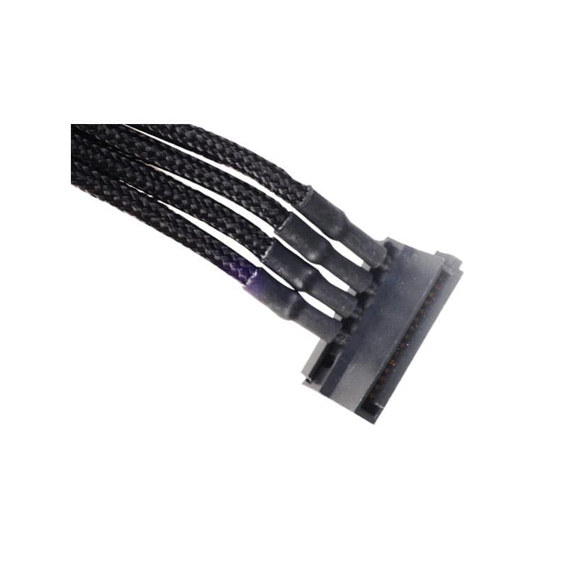 کابل افزاینده برق ساتا اسلیو سیلوراستون PP07-BTSB (15 پین) 3 کابل اسلیو سیلوراستون PP07-BTSB