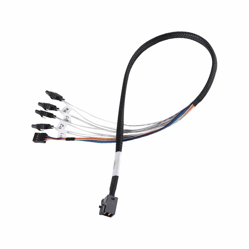 کابل تبدیل Mini-SAS به SATA سیلوراستون CPS05