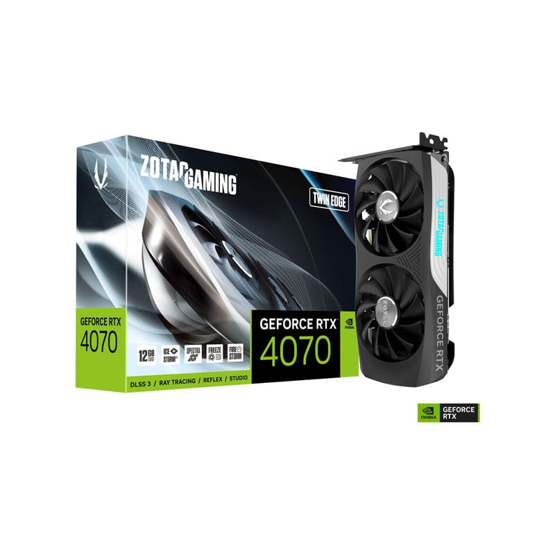 کارت گرافیک زوتاک GAMING GeForce RTX 4070 Twin Edge 12GB 6 کارت گرافیک زوتاک GAMING GeForce RTX 4070 Twin Edge 12GB