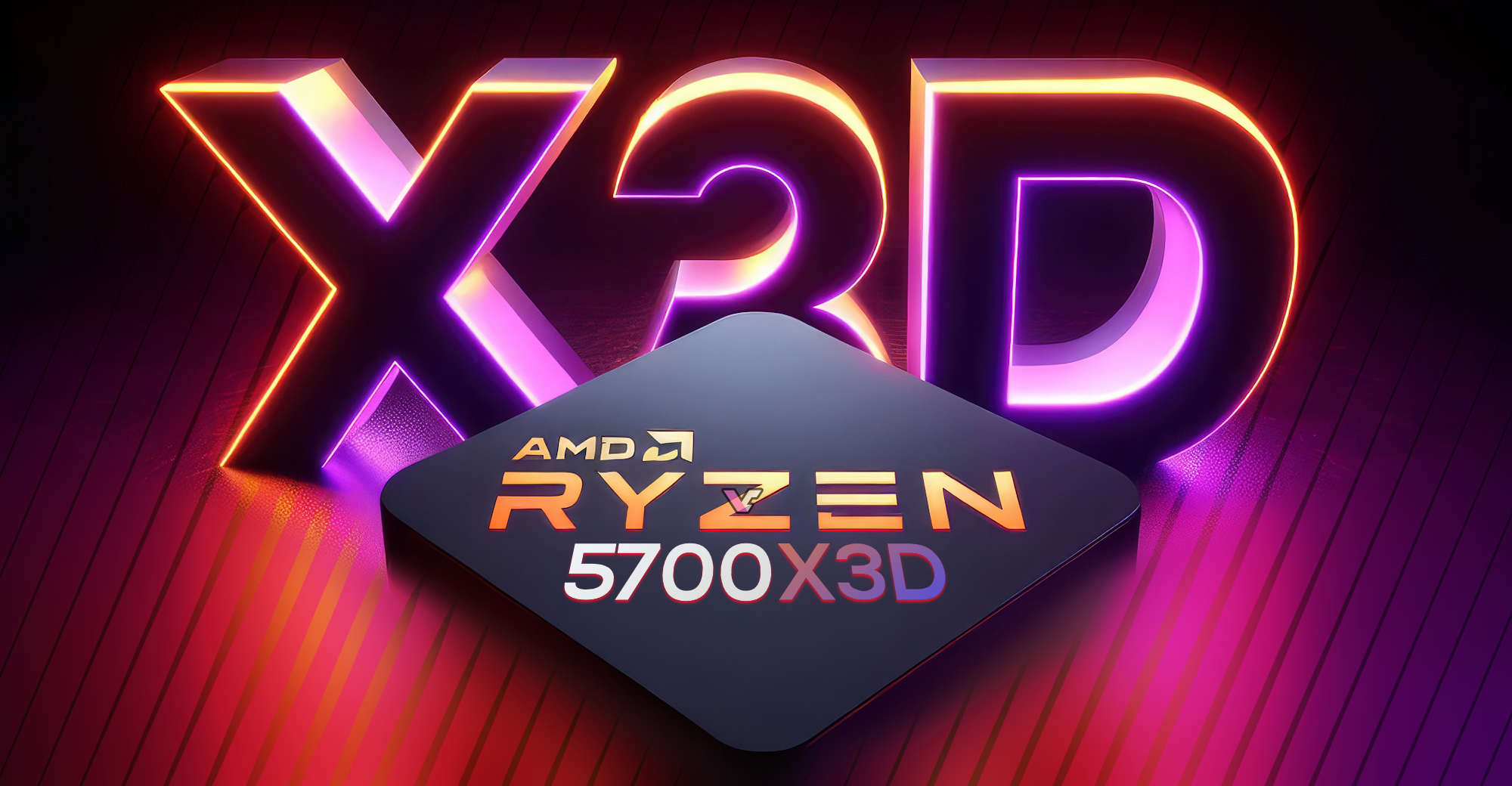 پردازنده گیمینگ AMD Ryzen 7 5700X3D با قیمت زیر 250 دلار وارد بازار شد