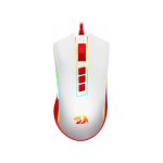 موس گیمینگ ردراگون COBRA Red White M711C