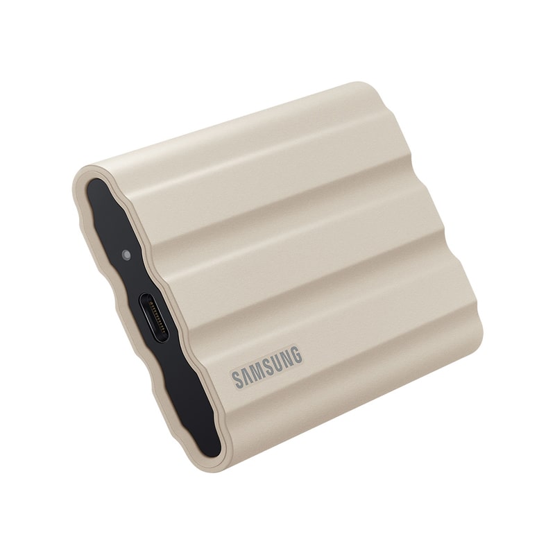 اس اس دی اکسترنال سامسونگ T7 Shield USB 3.2 (Beige) 2TB 2 اس اس دی اکسترنال سامسونگ T7 Shield USB 3.2 (Beige) 2TB