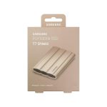 اس اس دی اکسترنال سامسونگ T7 Shield USB 3.2 (Beige) 2TB