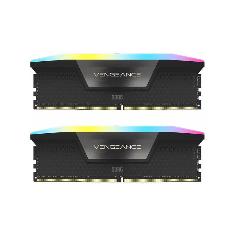 رم کورسیر مدل VENGEANCE RGB 64GB (2x32GB) 6200MHz DDR5