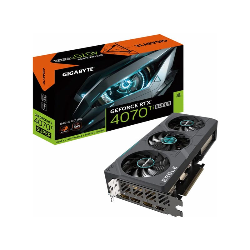 کارت گرافیک گیگابایت GeForce RTX4070 Ti SUPER EAGLE OC 16GB 7 کارت گرافیک گیگابایت GeForce RTX4070 Ti SUPER EAGLE OC 16GB