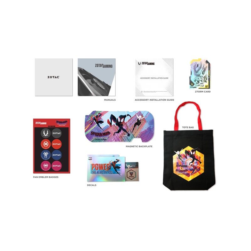 کارت گرافیک زوتاک GAMING GEFORCE RTX4060 Ti 16GB AMP SPIDER-MAN 7 کارت گرافیک زوتاک GAMING GEFORCE RTX4060 Ti 16GB AMP SPIDER-MAN