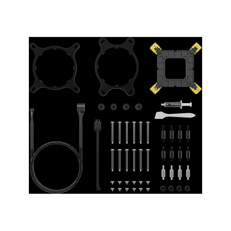 خنک کننده مایع پردازنده گیم دیاس CHIONE M4-420 10 خنک کننده مایع پردازنده گیم دیاس CHIONE M4-360